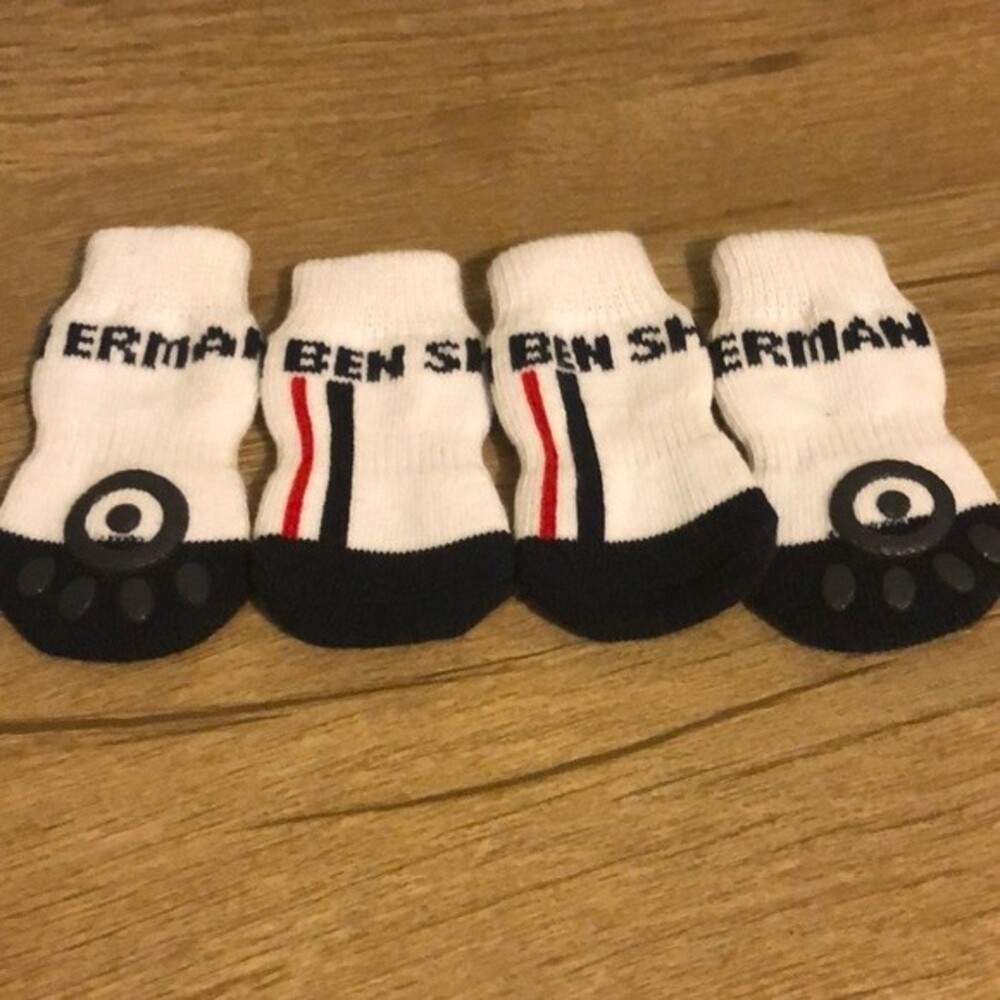 Ben Sherman dog booties size XS NWOT